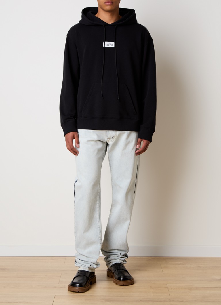 Bluza z kapturem z logo MM6