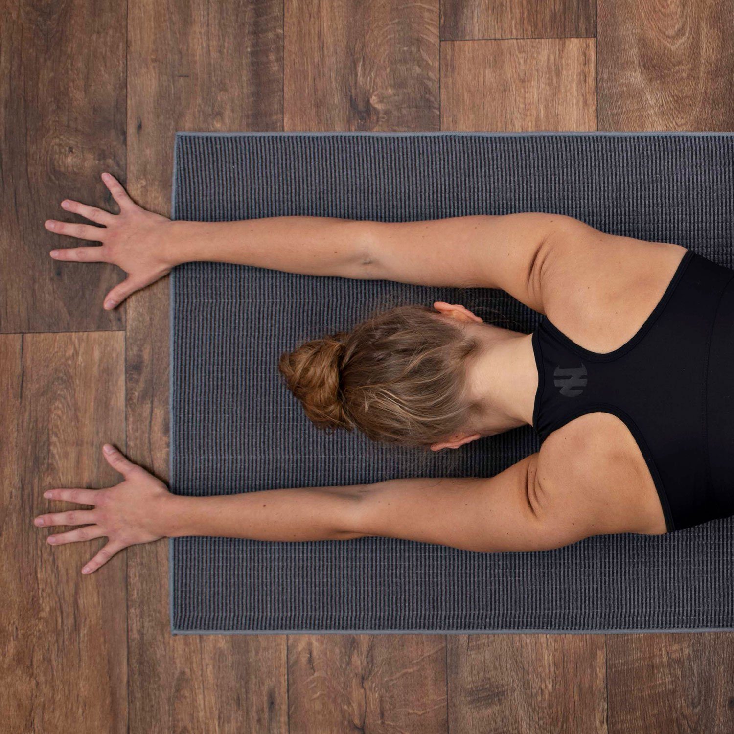 bodhi Sporthandtuch Yatra Bamboo Yoga Handtuch, rutschfest petrol