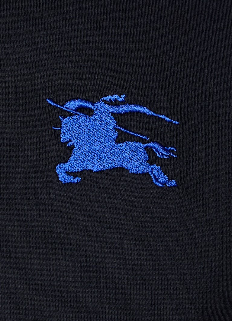 Tricou Burberry cu logo brodat