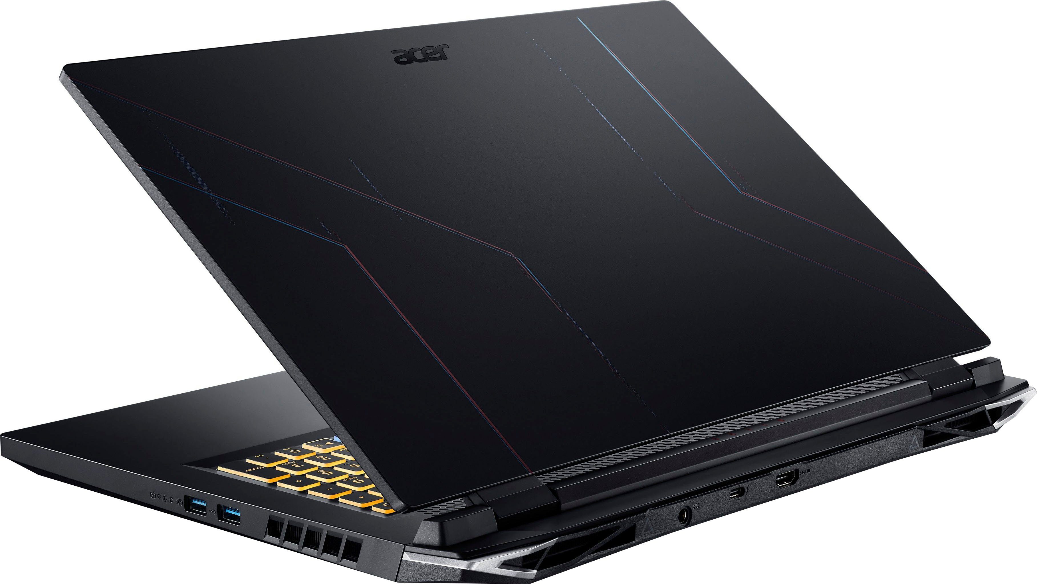 Acer Nitro 5 AN517-55-96S6 Gaming-Notebook (43,9 cm/17,3 Zoll, Intel Core i9 12900H, GeForce RTX 4060, 1000 GB SSD, Thunderbolt™ 4)