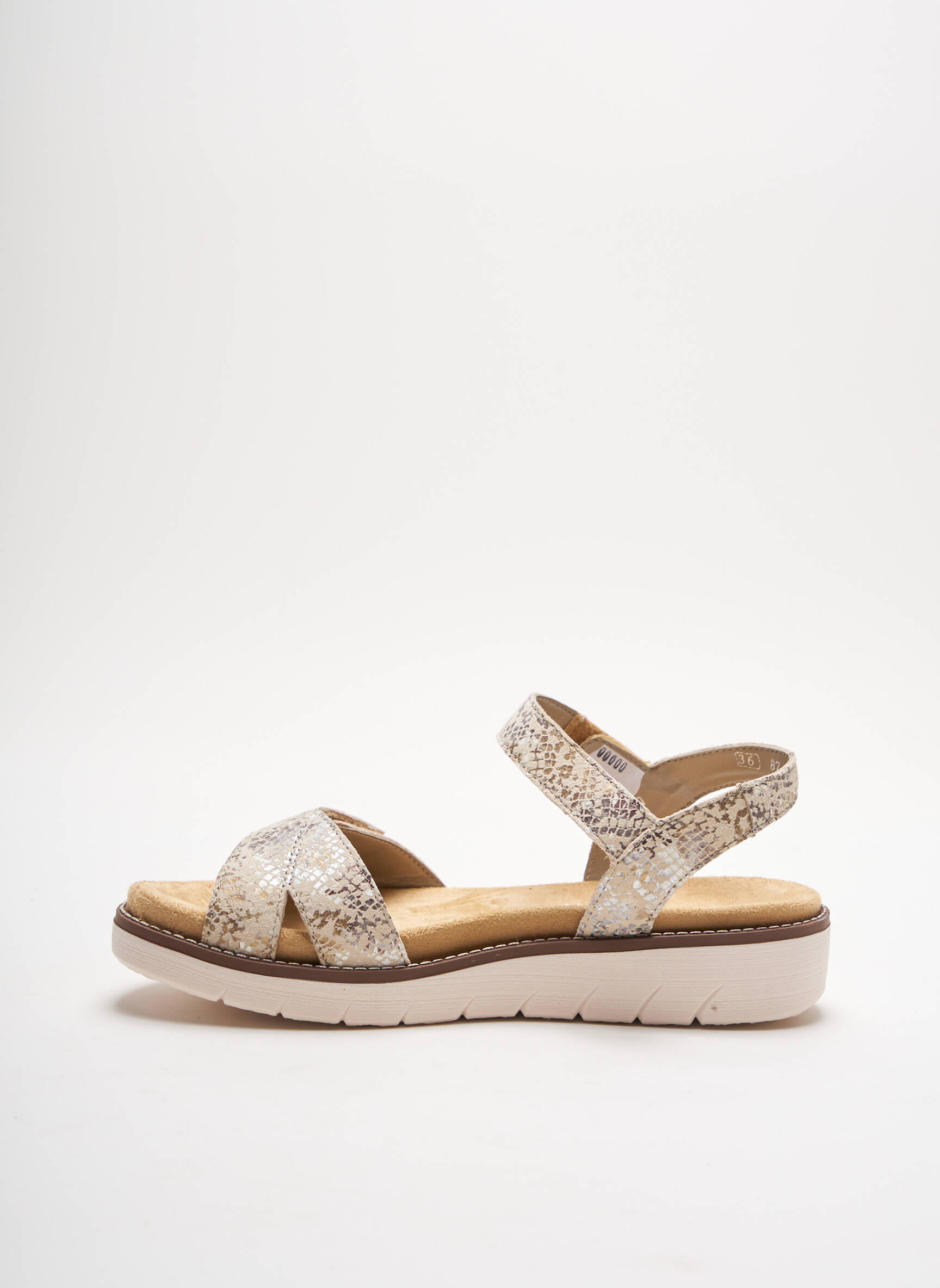 Remonte Sandales Nu Pieds Femme couleur beige
