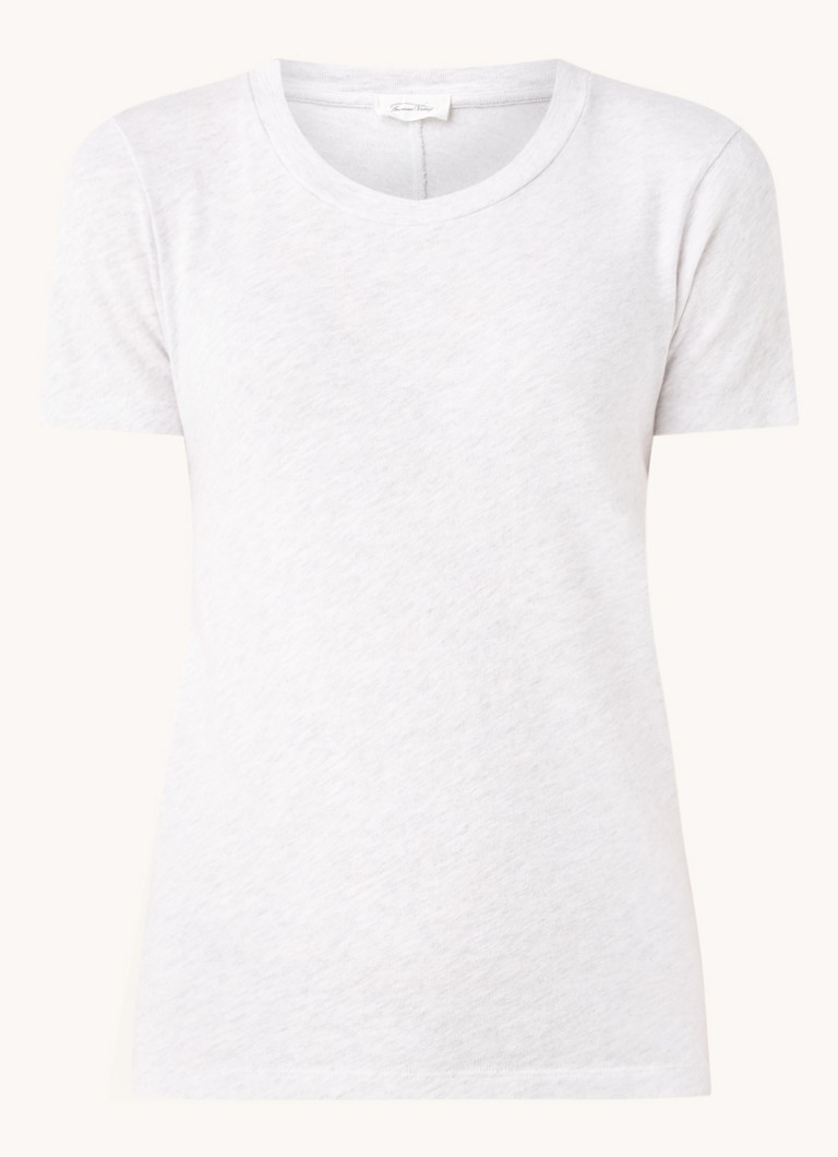 Tricou American Vintage Sonoma cu guler rotund