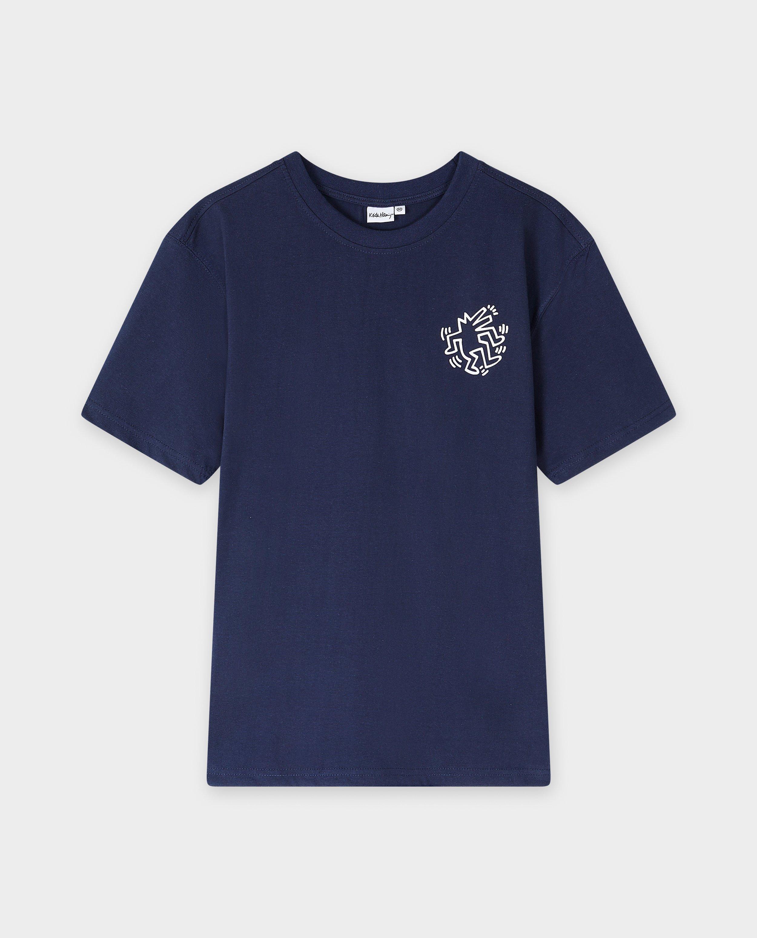 Keith Haring sötétkék Keith Haring mintás póló