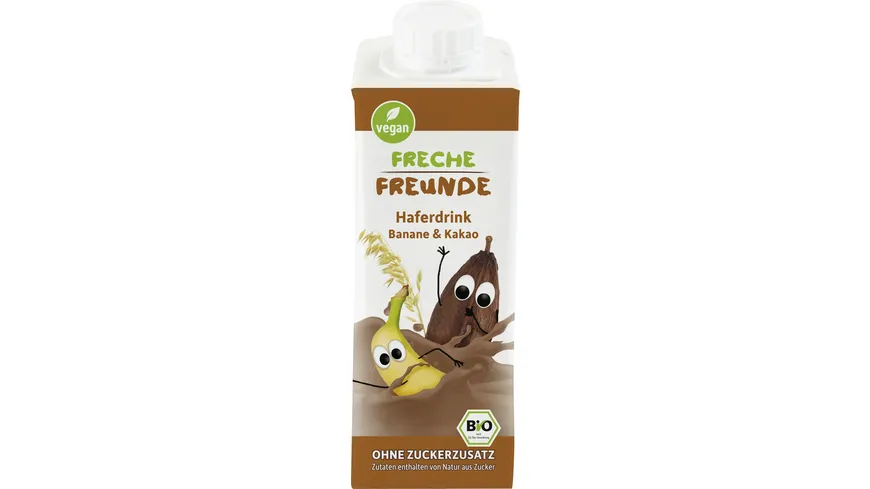 Freche Freunde Bio Haferdrink Banane & Kakao 250 ml
