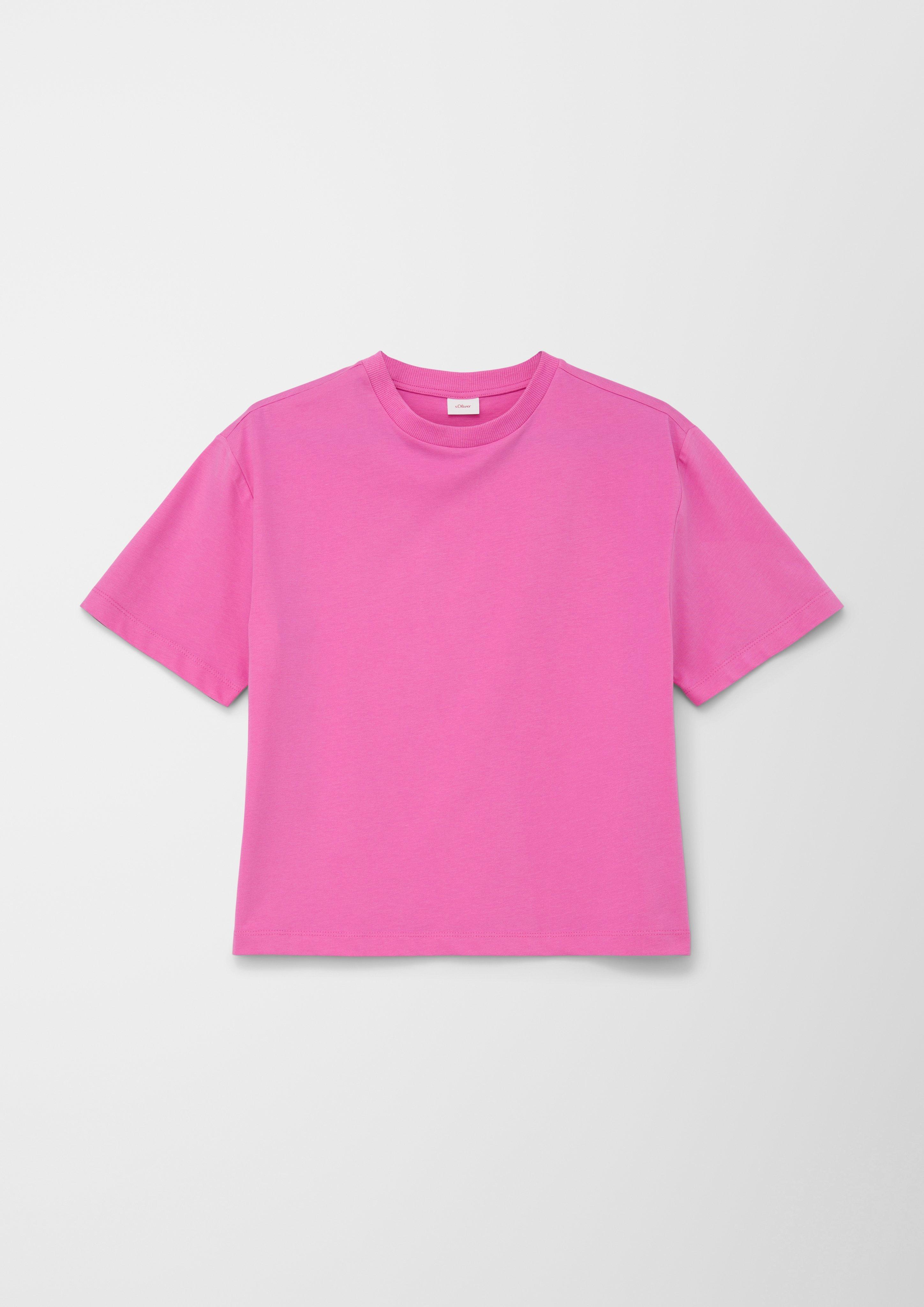 Baumwollshirt mit Rückenprint  2128034-4451
