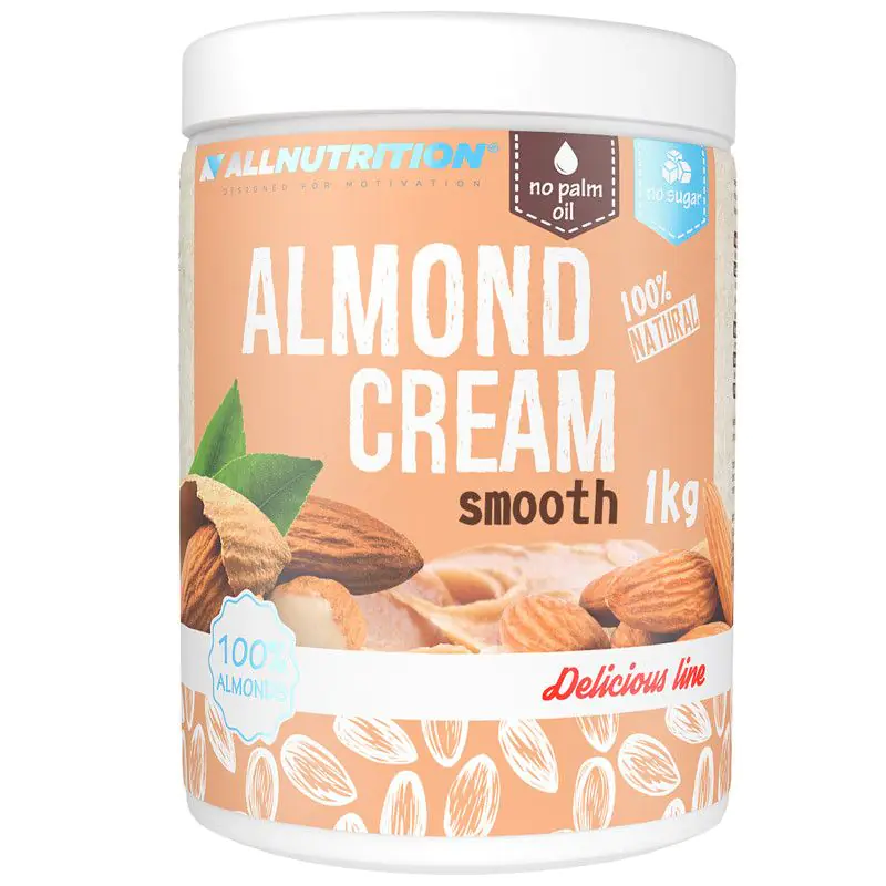Allnutrition Delicious Line Κρέμα Αμυγδάλου απαλή, 1000 γρ.
