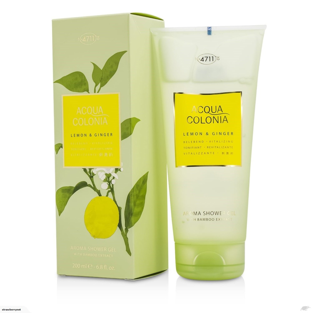 4711 Citron & Gingembre 200ml Gel Douche Aromatique