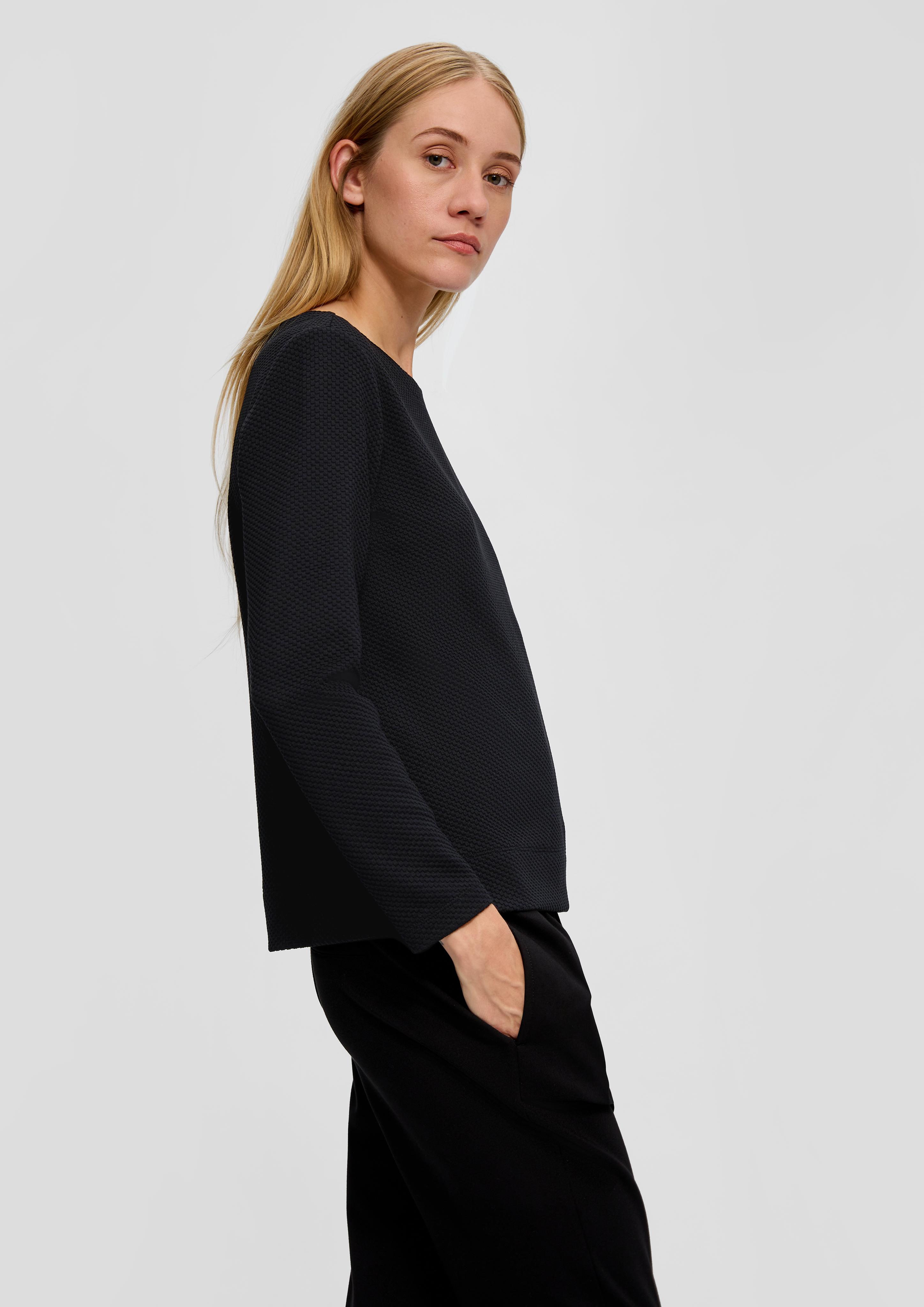 Jacquard-Pullover aus Viskosemix  2135967-9999