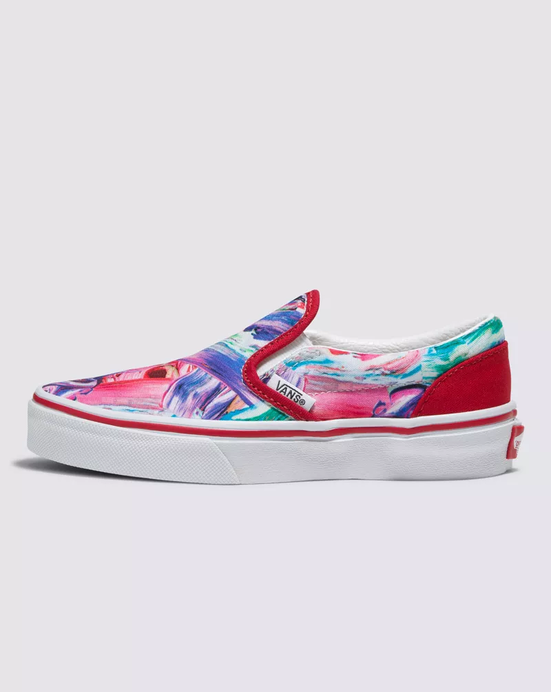 Customs Kids Brush Strokes Slip-On