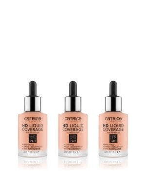 CATRICE HD Liquid Coverage 3er Set Flüssige Foundation-3x30 ml