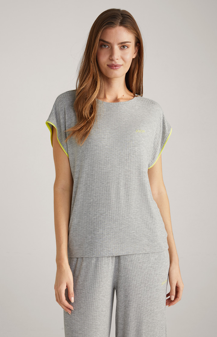 Loungewear Shirt in Grey Melange