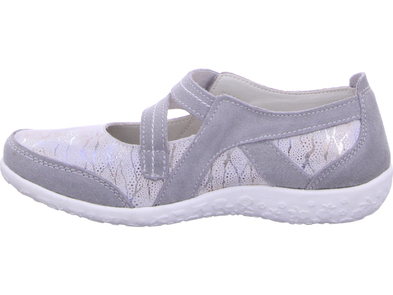DIVERSE Sportliche Slipper grau
