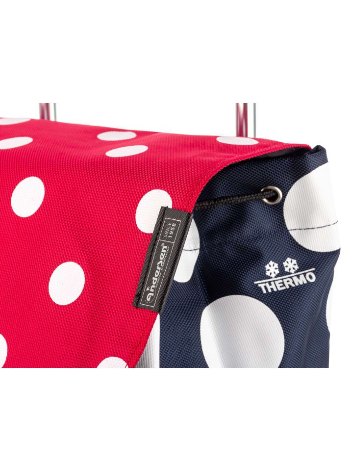 Andersen Shopper Shopper in Dots blau günstig kaufen onesize