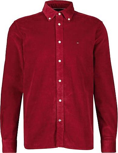 TOMMY HILFIGER Herren Cordhemd FLEX SOLID Regular Fit