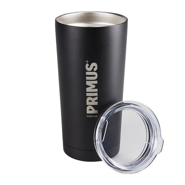 VACUUM TUMBLER 0.6L BLACK - Thermobecher