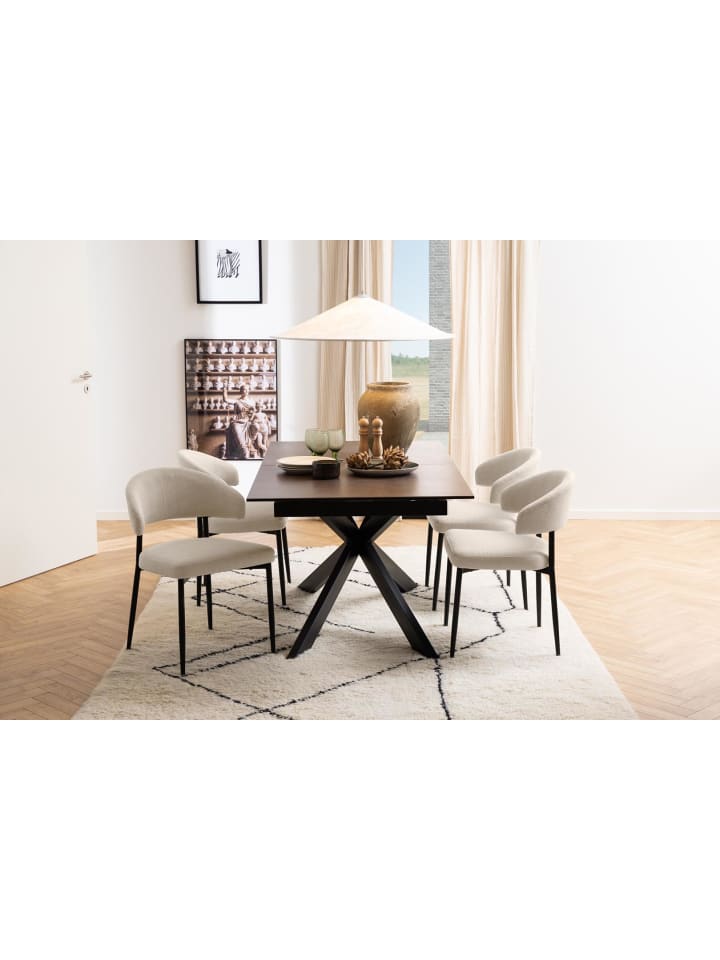ebuy24 Esstisch Irwine Braun 210 x 90 cm günstig kaufen onesize
