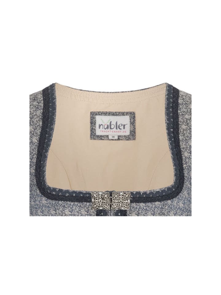 Nübler Dirndl midi Leni in Blau günstig kaufen