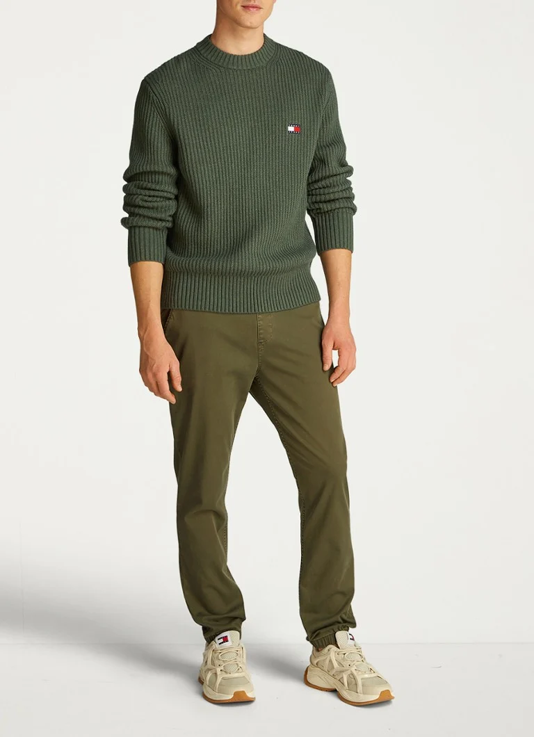 Tommy Hilfiger Rib-knit sweater with logo