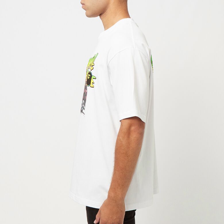 A Bathing Ape Bape Car Graphic Tee M white