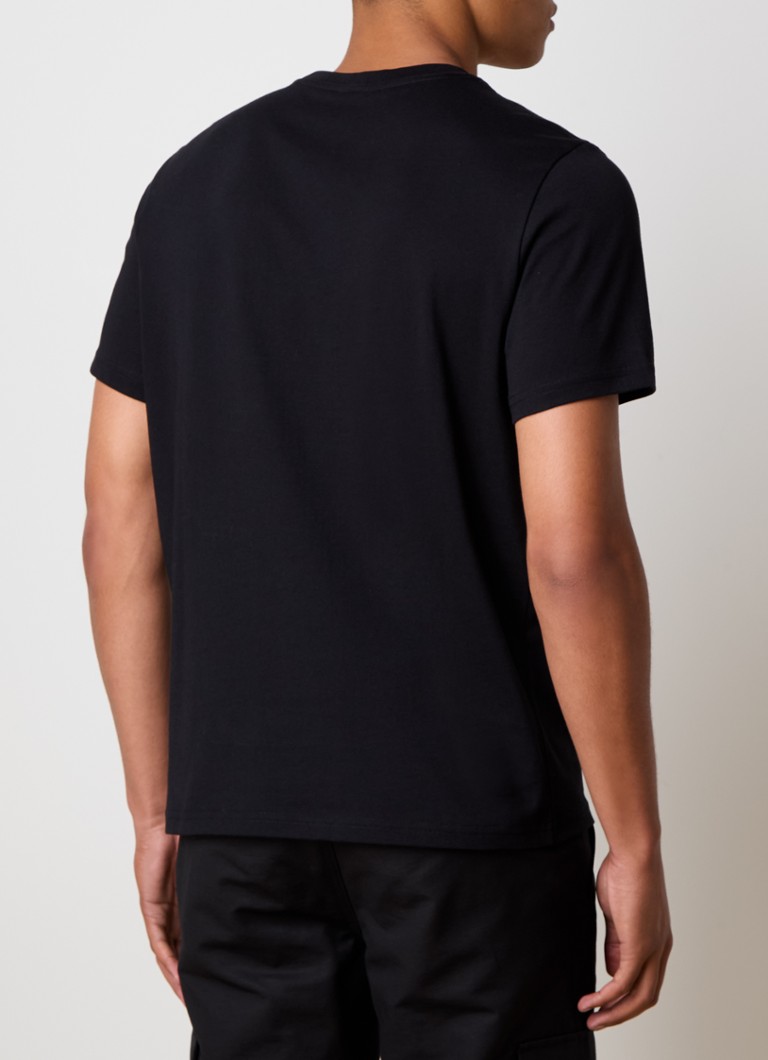 Tricou Moose Knuckles Chamblee cu imprimeu logo