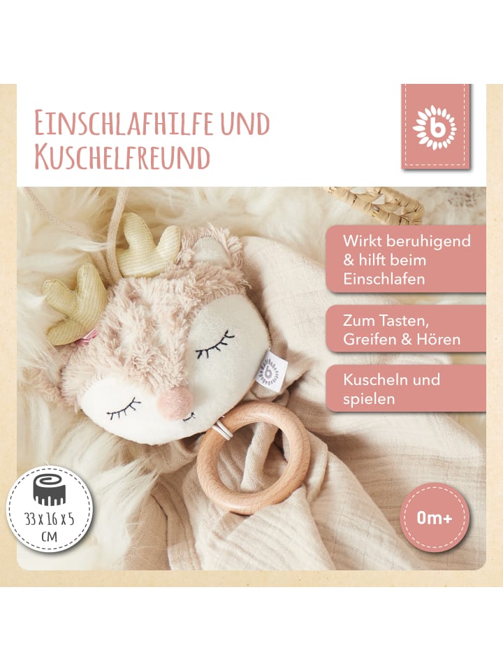 Bieco Spielwaren Musikspieluhr Reh - ab Geburt in Beige günstig kaufen onesize
