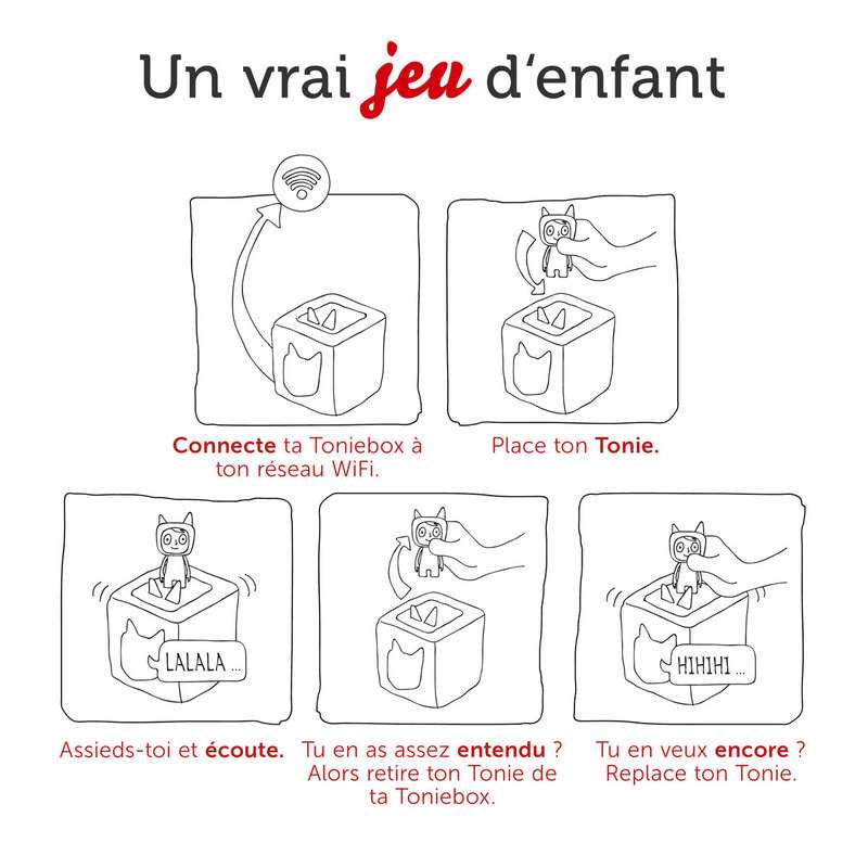 Figurine Tonie Comptines pour s'endormir pour Toniebox Tonies