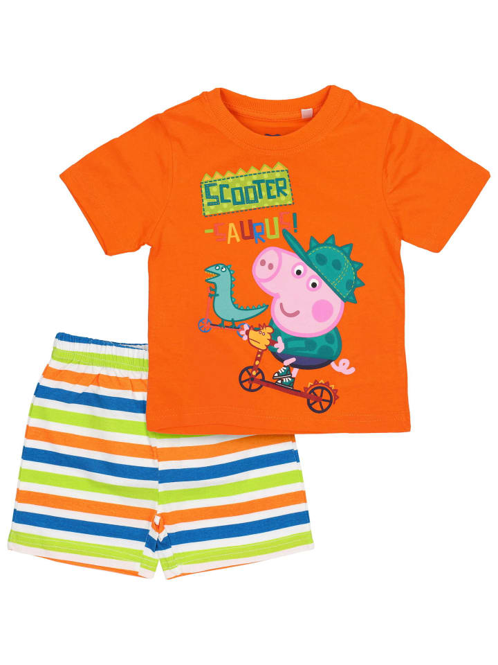 Peppa Pig Schlafanzug Peppa Pig in orange günstig kaufen