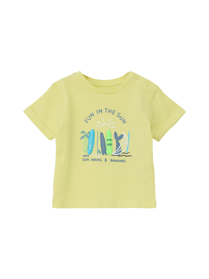 s.Oliver T-Shirt kurzarm in Gelb günstig kaufen