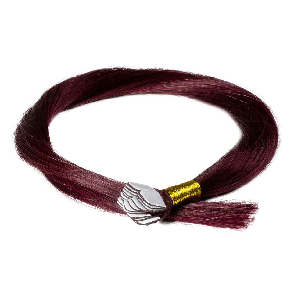 hair2heart Extensions adhesives Mini Tape Premium cheveux naturels #99j Bourgogne extensions