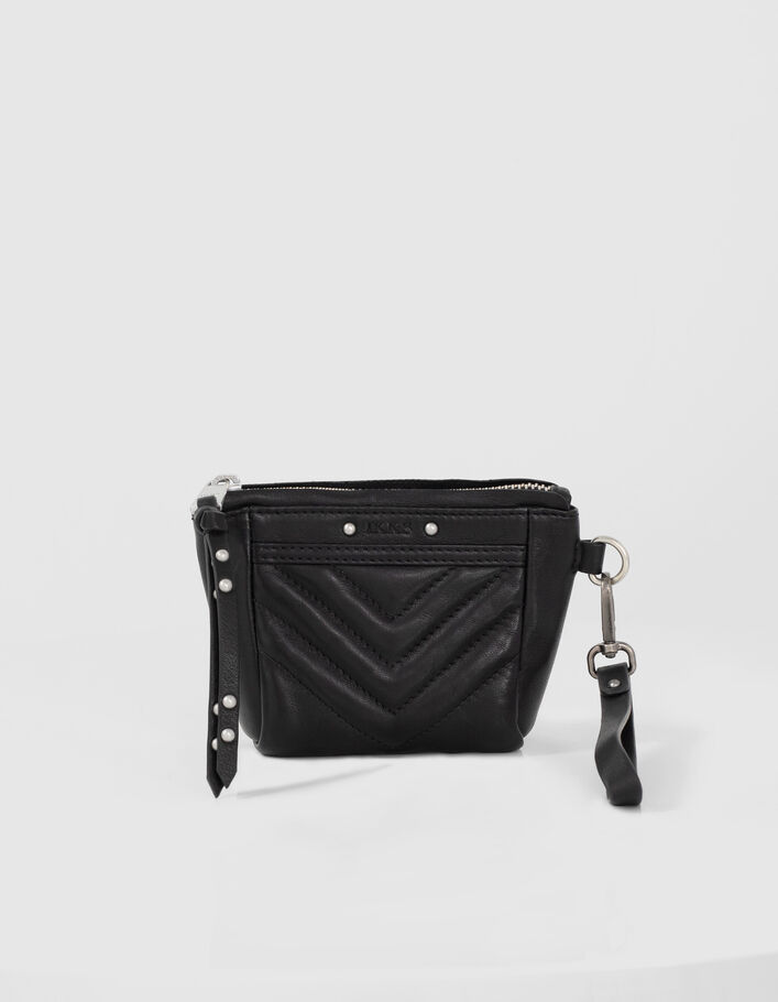 Le 1440 TOY coloirs noir en cuir d'agneau chrome free femme