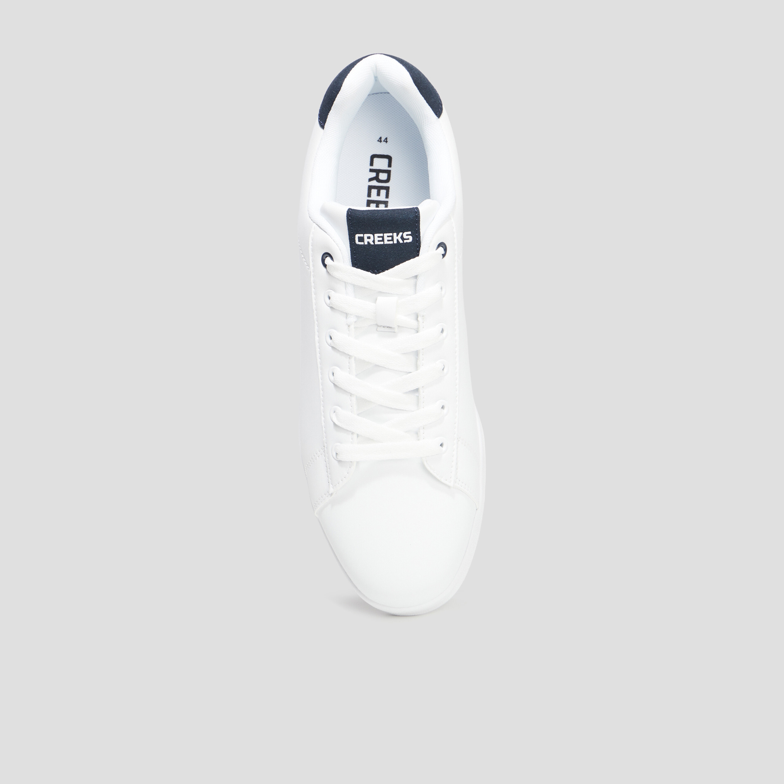Tennis basses à lacets Creeks Tahanito blanc homme | La Halle