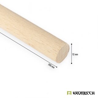 Pinewood Round Rod 12x245 mm (3)