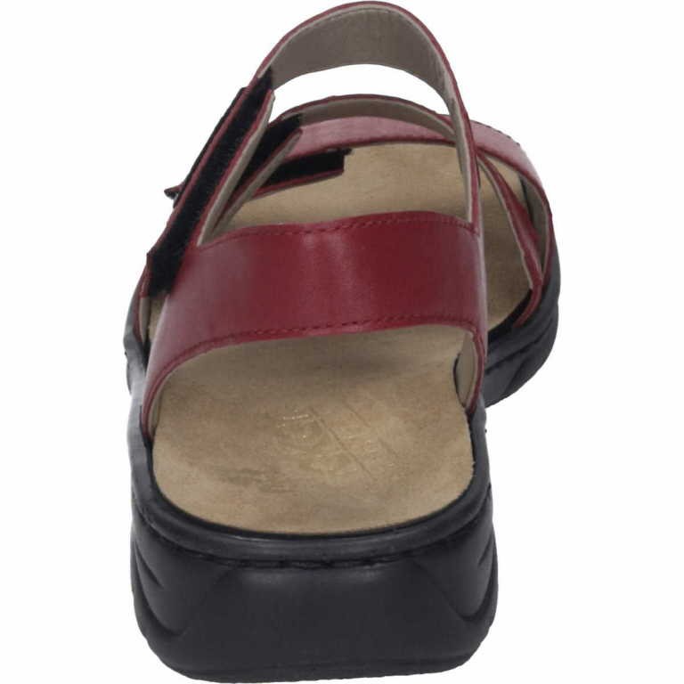 RIEKER Klassische Sandalen rot