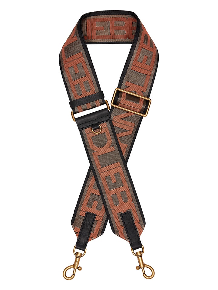 LIEBESKIND BERLIN Umhängeriemen in Braun/ Orange - (L)110 cm günstig kaufen onesize