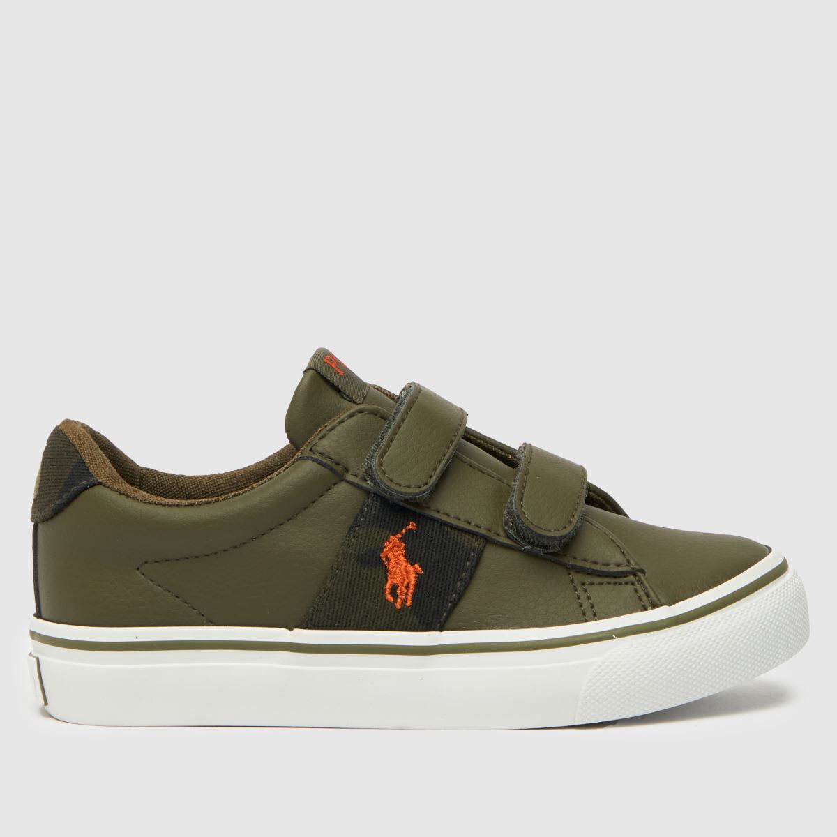 Polo Ralph Lauren khaki Sayer Pojkar Småbarnssneakers