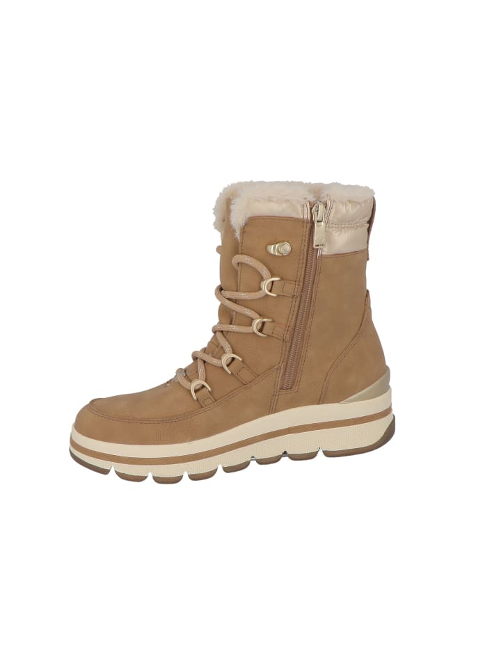 Tom Tailor Stiefel mit Warmfutter in Braun günstig kaufen