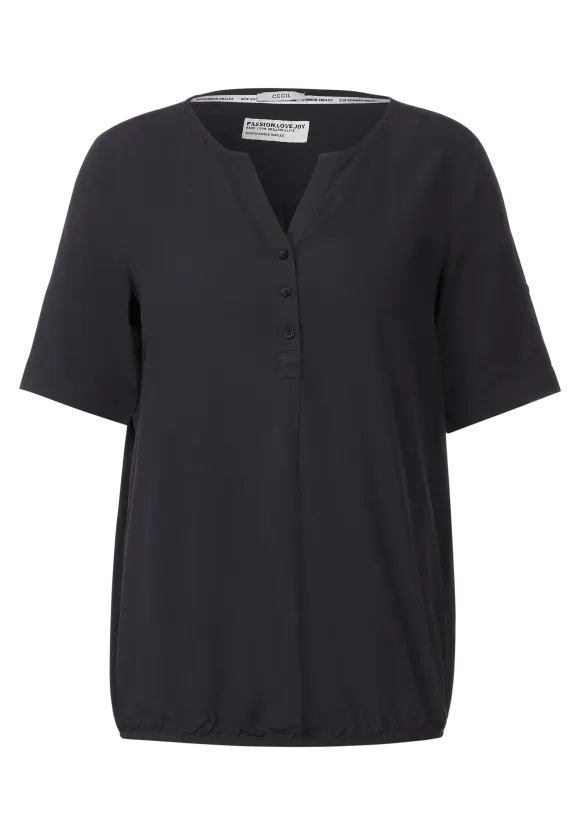 CECIL Unifarbene Basic Bluse