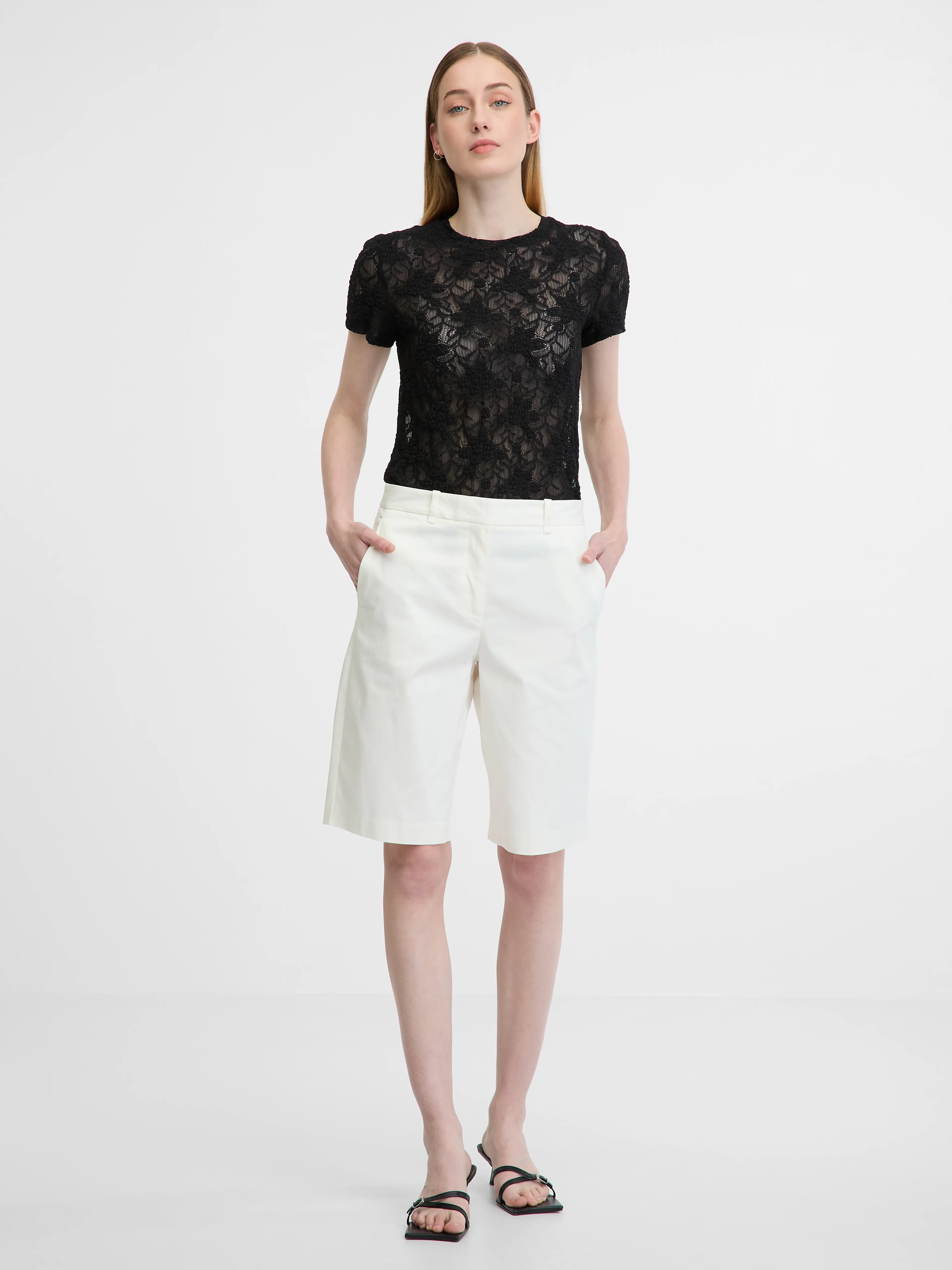 Schwarze Damenbluse ORSAY