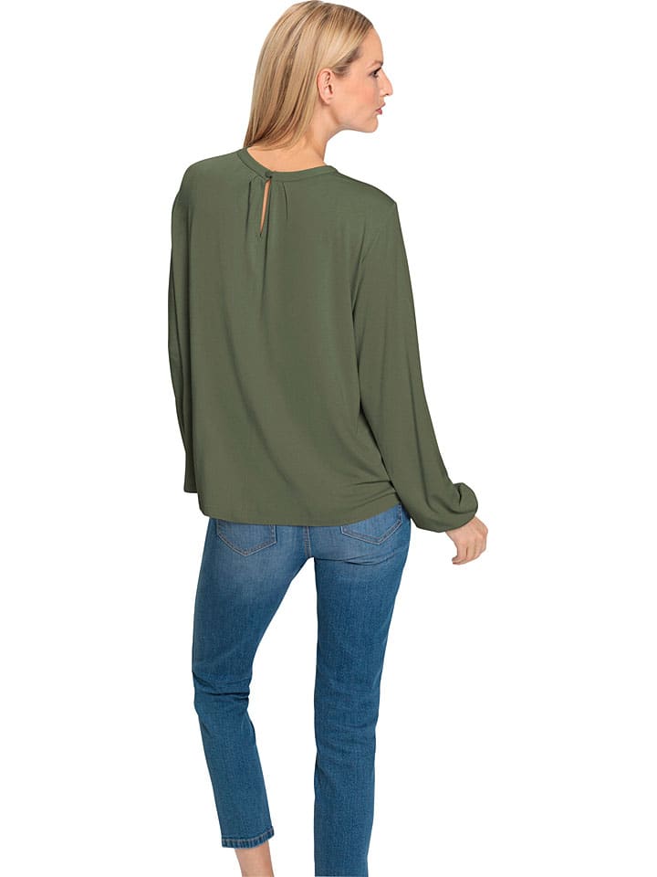 Heine Bluse in Khaki günstig kaufen