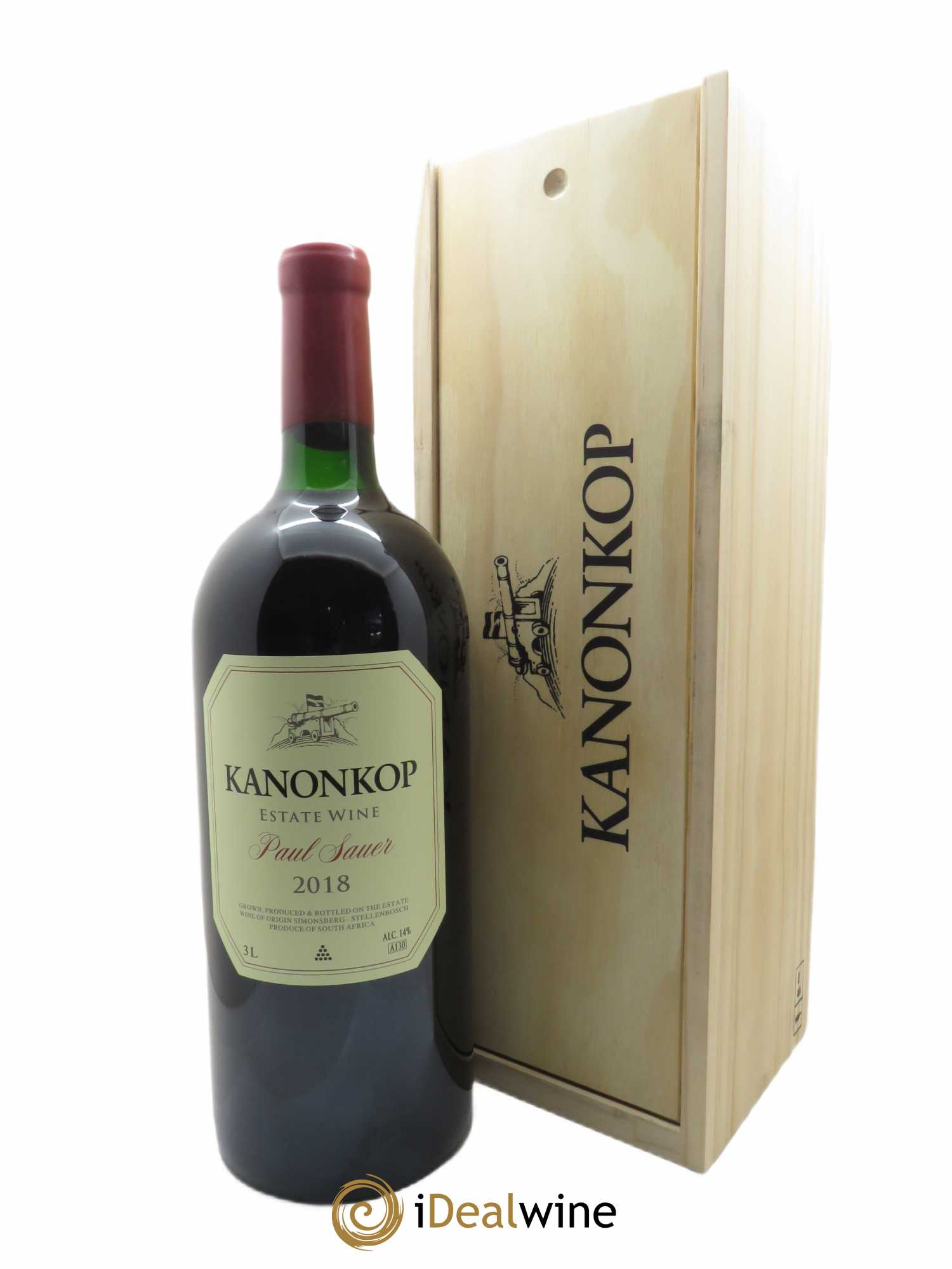 Stellenbosch Kanonkop Paul Sauer  2018 - Lot de 1 Double-magnum