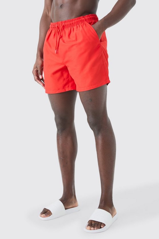 Mittellange Badehose