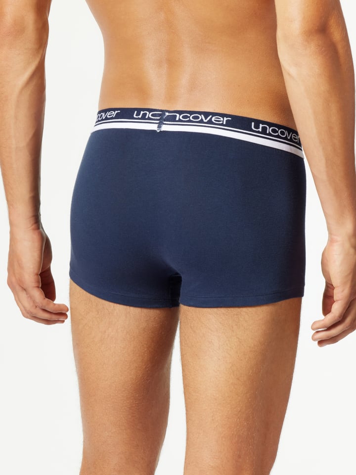 Schiesser Boxershorts Uncover in Dunkelblau günstig kaufen