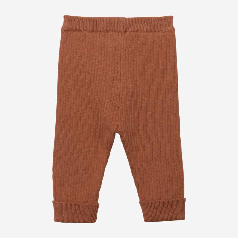 Pantalon en maille bébé caramel marron Catimini