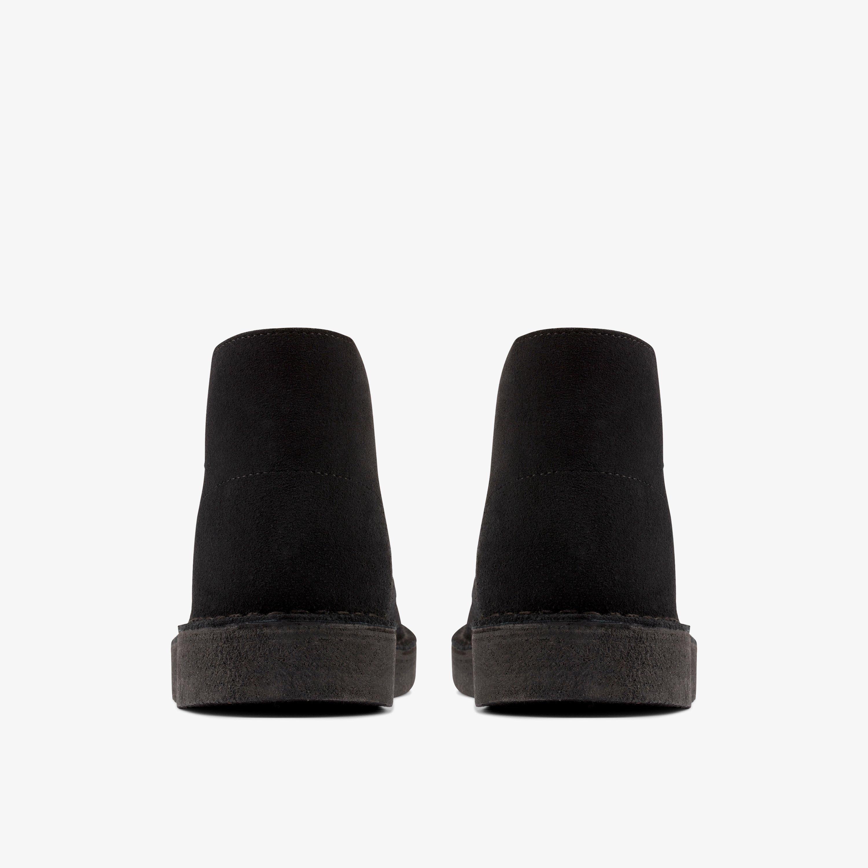 Desert Coal Black Suede