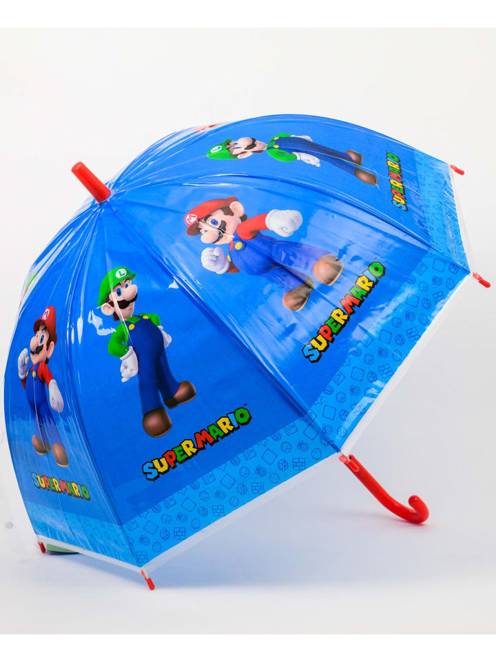 Super Mario Regenschirm Super Mario (D): 70 cm in Bunt günstig kaufen 68
