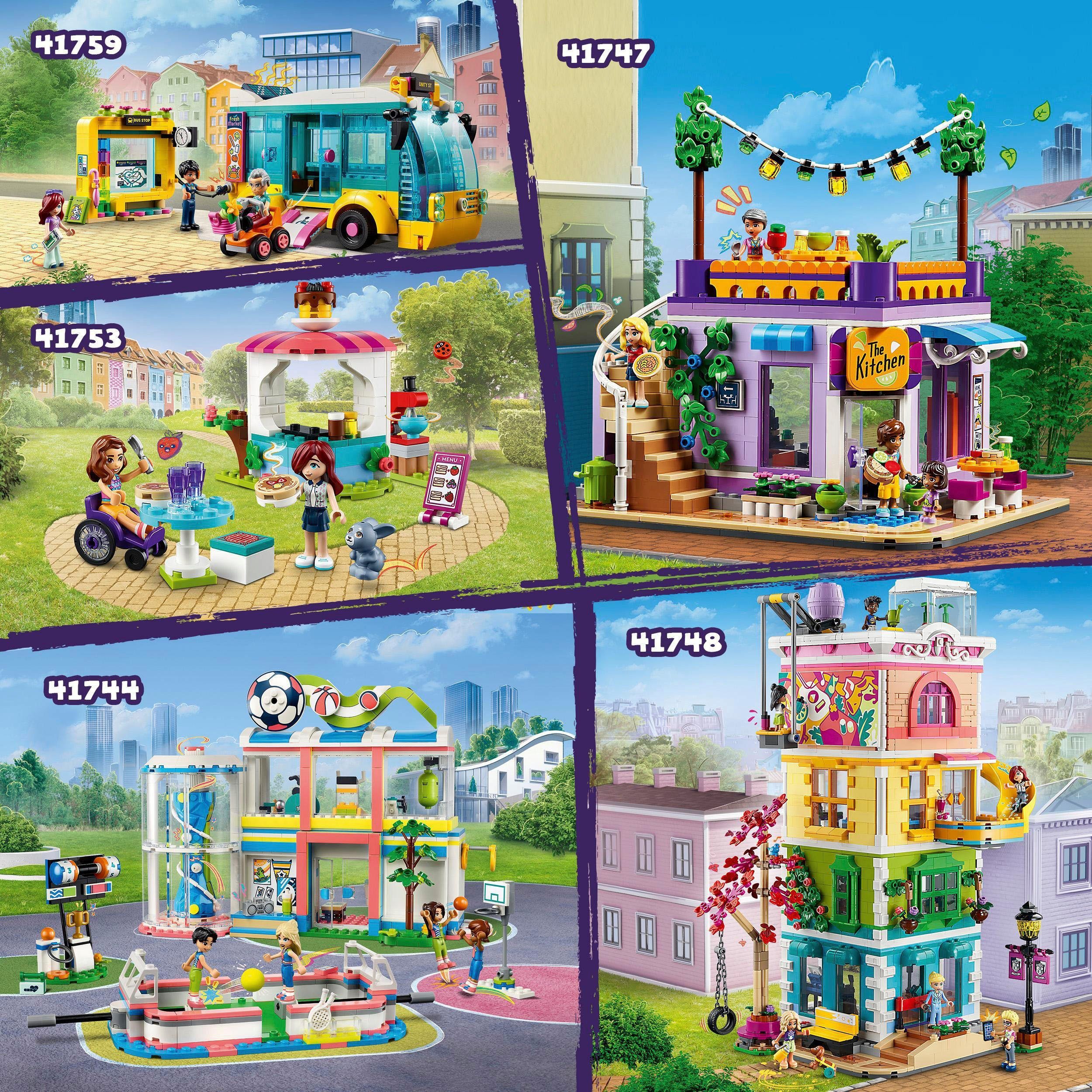LEGO® Konstruktionsspielsteine Heartlake City Gemeinschaftsküche (41747), LEGO® Friends, (695 St), Made in Europe