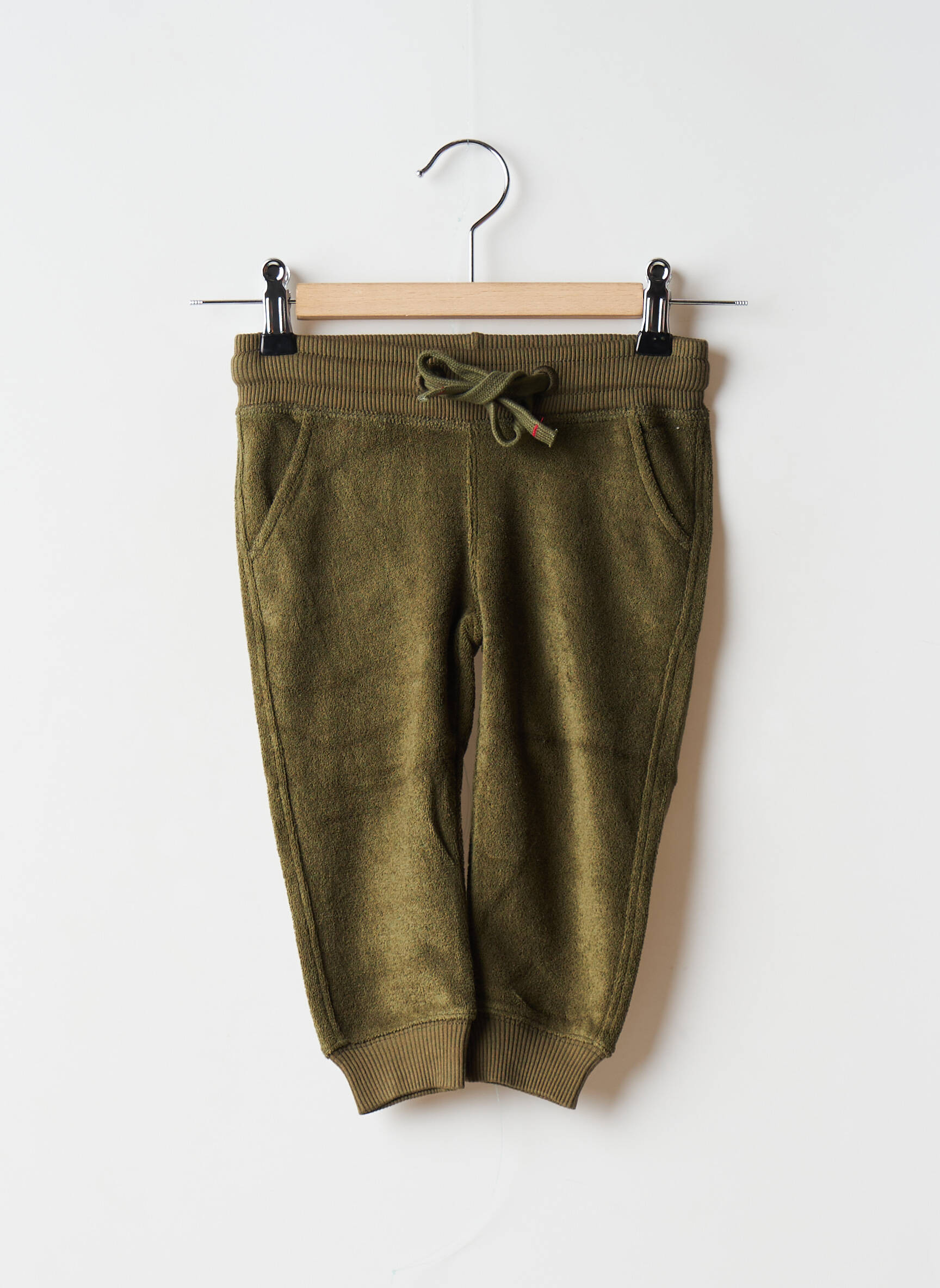 French Terry 1818 Jogging Fille couleur vert
