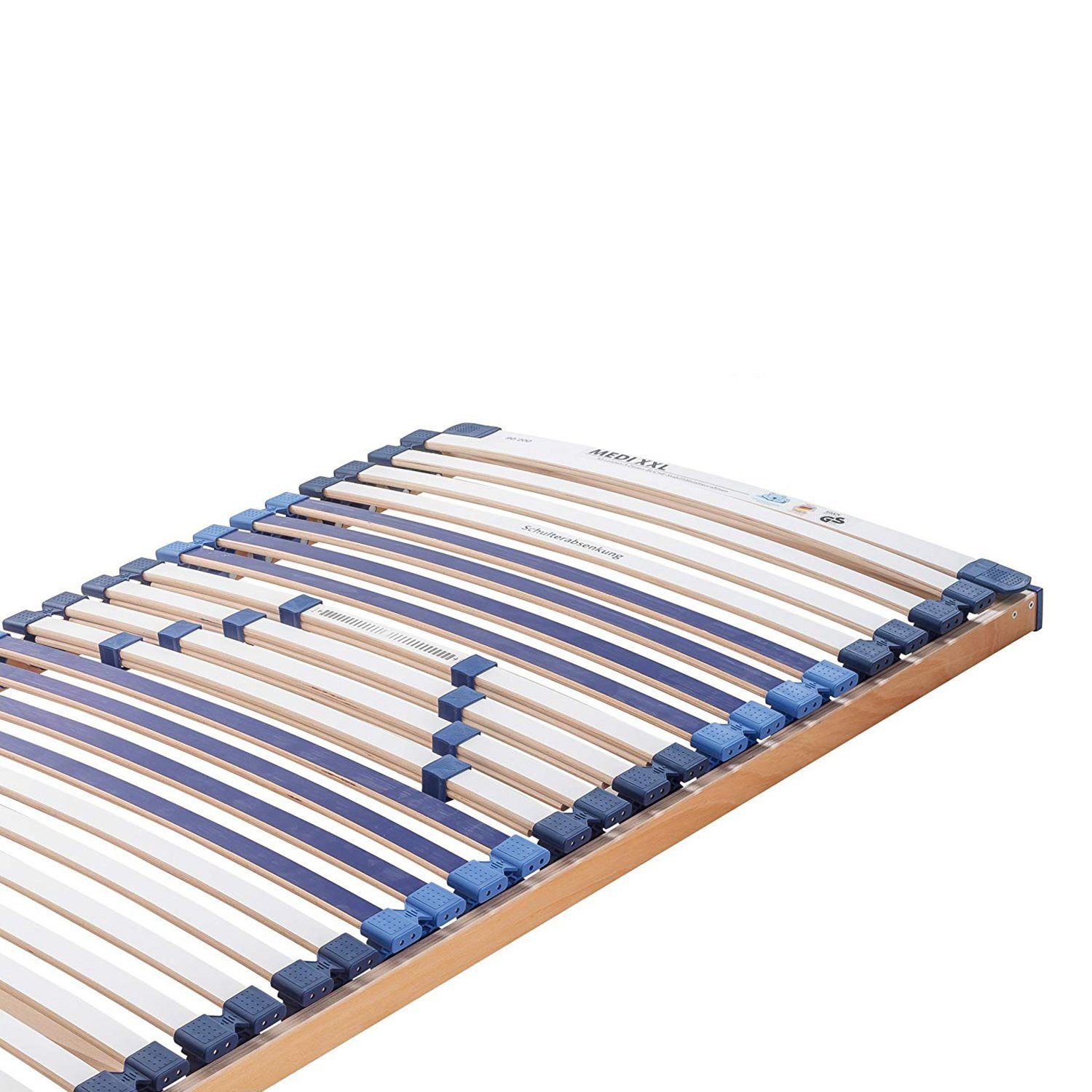 Lattenrost Lattenrost Medi-XXL FIX, 30-Leisten, 80 x 200..., RAVENSBERGER Matratzen, Kopfteil nicht verstellbar, Fußteil nicht verstellbar, FIX, 30-Leisten, 80x200 cm - Bauhöhe 8,5 cm