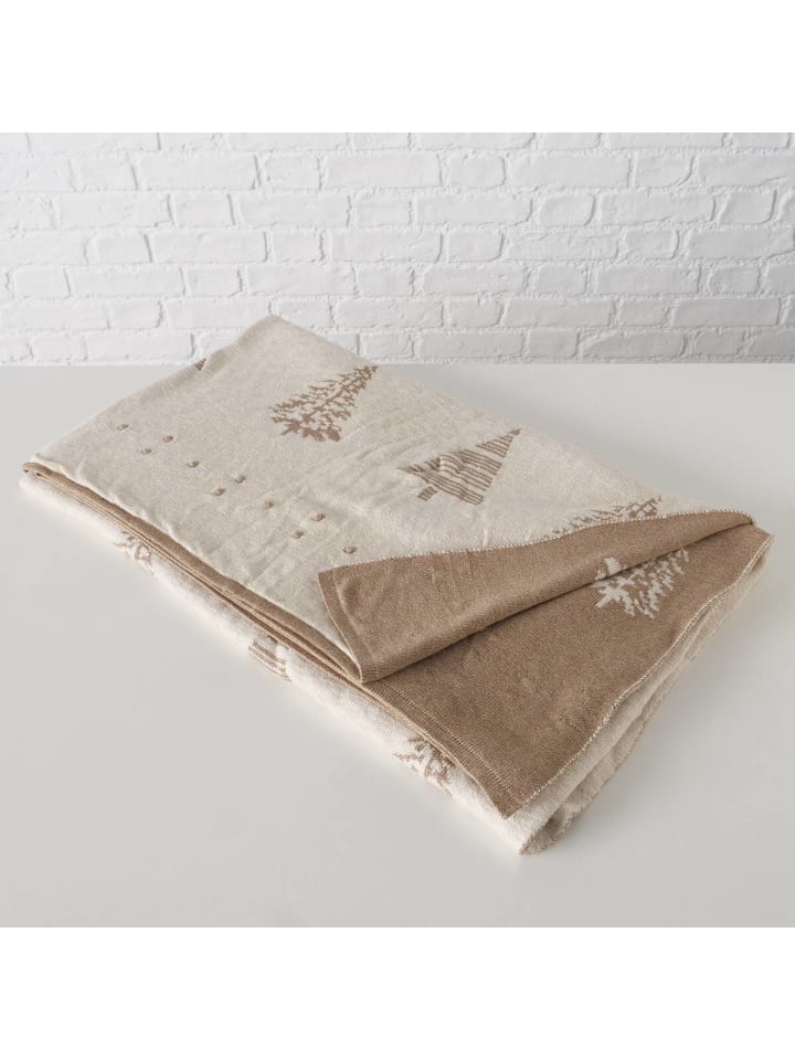 Boltze Kuscheldecke in beige günstig kaufen onesize