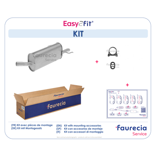 FAURECIA NACHSCHALLDAEMPFER FS40415 - ATU